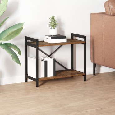 vidaXL Ράφι Βιβλίων 60x30x50cm Επεξεργασμένο Ξύλο Παλαιό ξύλο 1 τεμ.