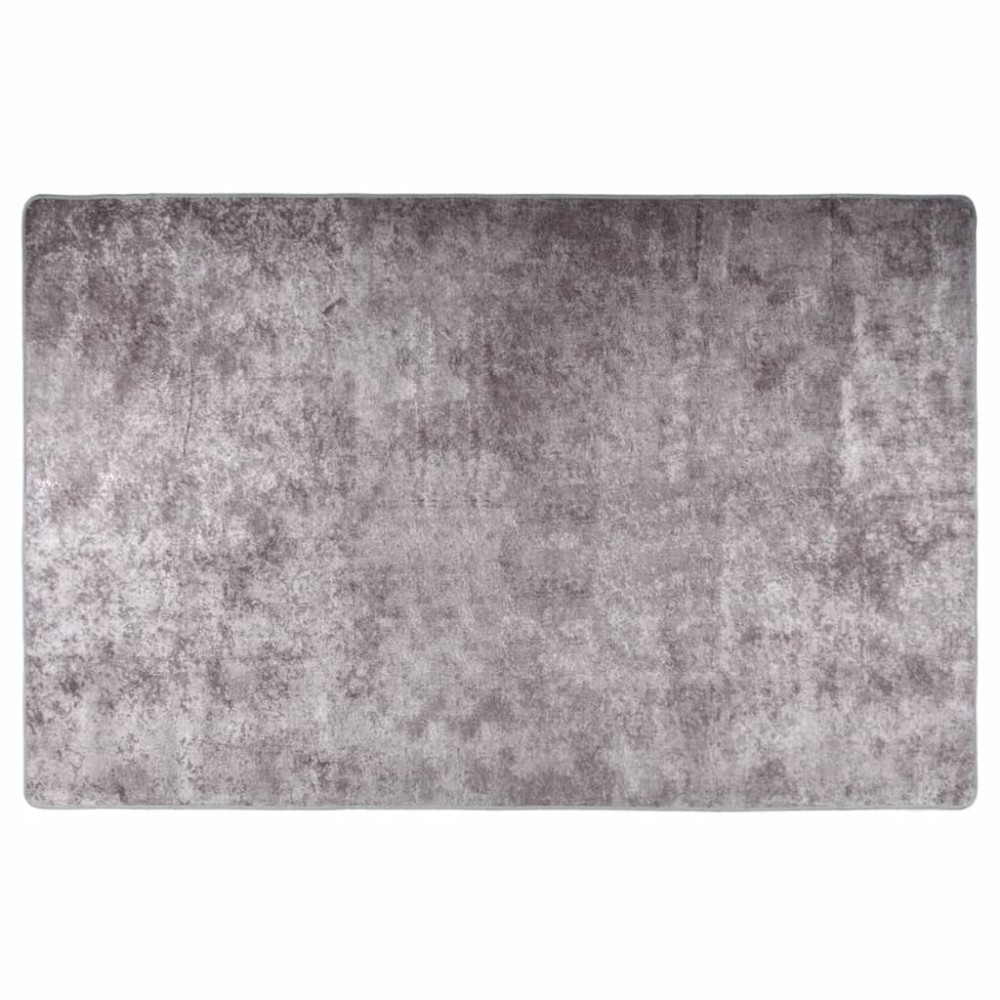 vidaXL Χαλί Πλενόμενο Γκρι 80x150cm