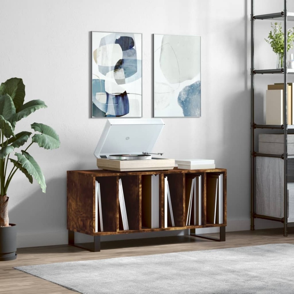 vidaXL Έπιπλο Δίσκων Καπνιστή Δρυς 100x38x48cm από Επεξεργασμένο Ξύλο 1 τεμ. vidaXL Έπιπλο Δίσκων Καπνιστή Δρυς 100x38x48cm από Επεξεργασμένο Ξύλο 1 τεμ.