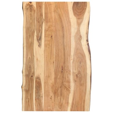 vidaXL Επιφάνεια Τραπεζιού 100x(50-60)x3,8cm Μασίφ Ξύλο Ακακίας 1 τεμ.