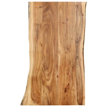 vidaXL Επιφάνεια Τραπεζιού 100x(50-60)x2,5cm Μασίφ Ξύλο Ακακίας 1 τεμ.