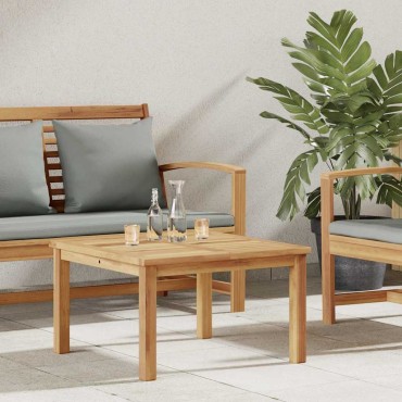vidaXL Τραπεζάκι σαλονιού Καφέ 60x60x36cm Στερεό Ξύλο Τίκ 1 τεμ.