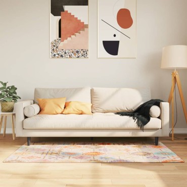 vidaXL Χαλί Πλενόμενο Πολύχρωμο 80x150cm