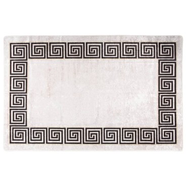 vidaXL Χαλί Πλενόμενο Ανοιχτό Μπεζ 160x230cm