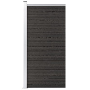 vidaXL Πάνελ Περίφραξης Γκρι 95x186cm από WPC