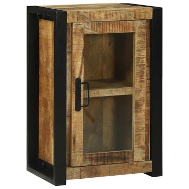 vidaXL Ντουλάπι Μπάνιου Καφέ 40x30x60cm Στερεό ξύλο μάνγκο 1 τεμ.