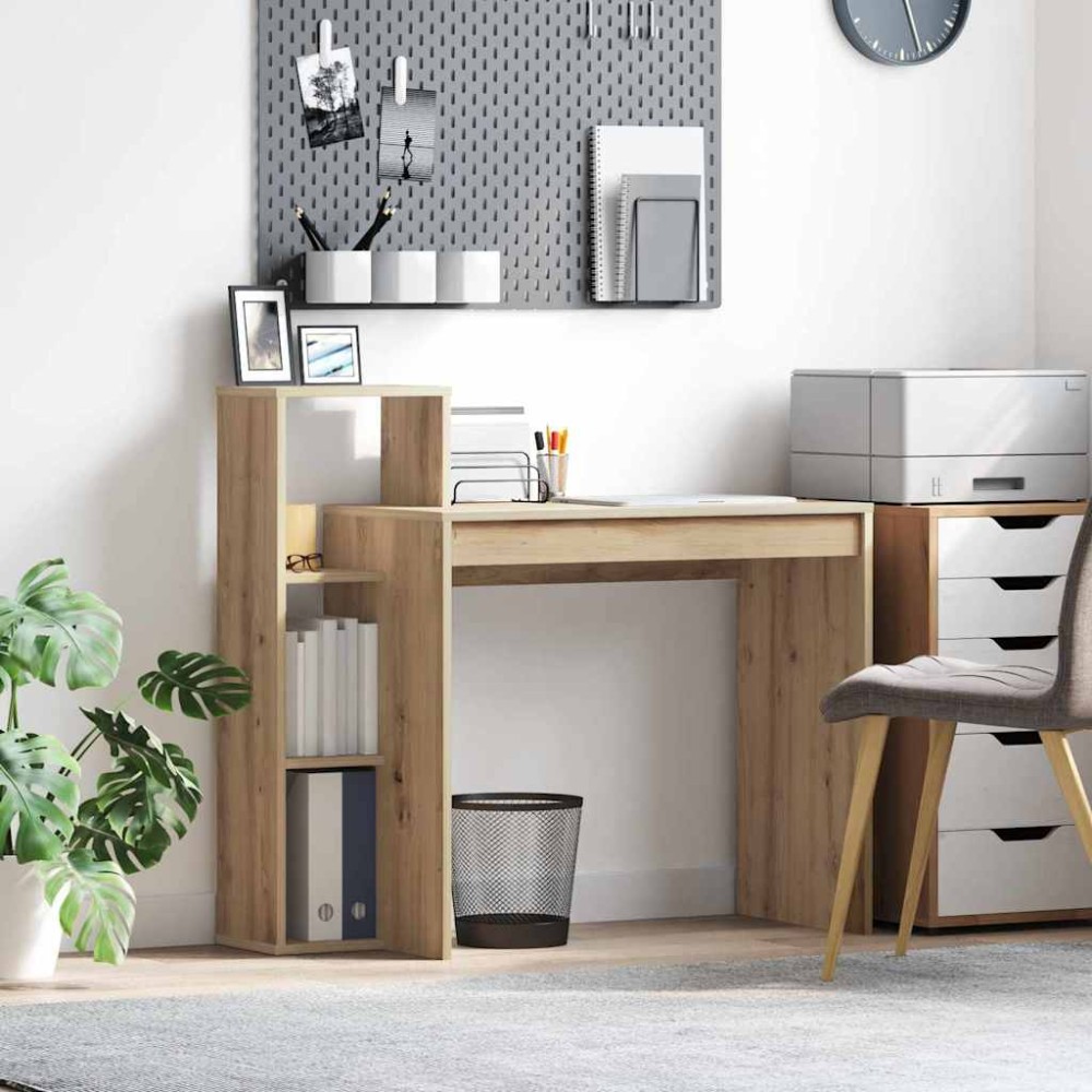 vidaXL Γραφείο Artisan Oak Επεξεργασμένο Ξύλο 100x40x90cm 1 τεμ.