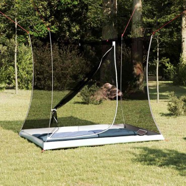 vidaXL Εσωτερική σκηνή Μαύρο 208 x 140 x 175 εκ. Πλέγμα