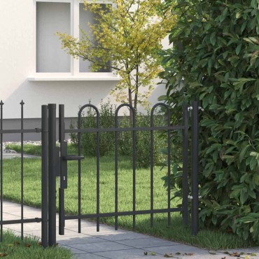 vidaXL Πύλη Φράχτη BOXTEL 103 x 124,5 εκ Χάλυβας με επίστρωση πούδρας