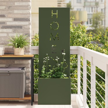 vidaXL Οθόνη Ιδιωτικότητας Κήπου Λαδί 50 x 32 x 150 εκ