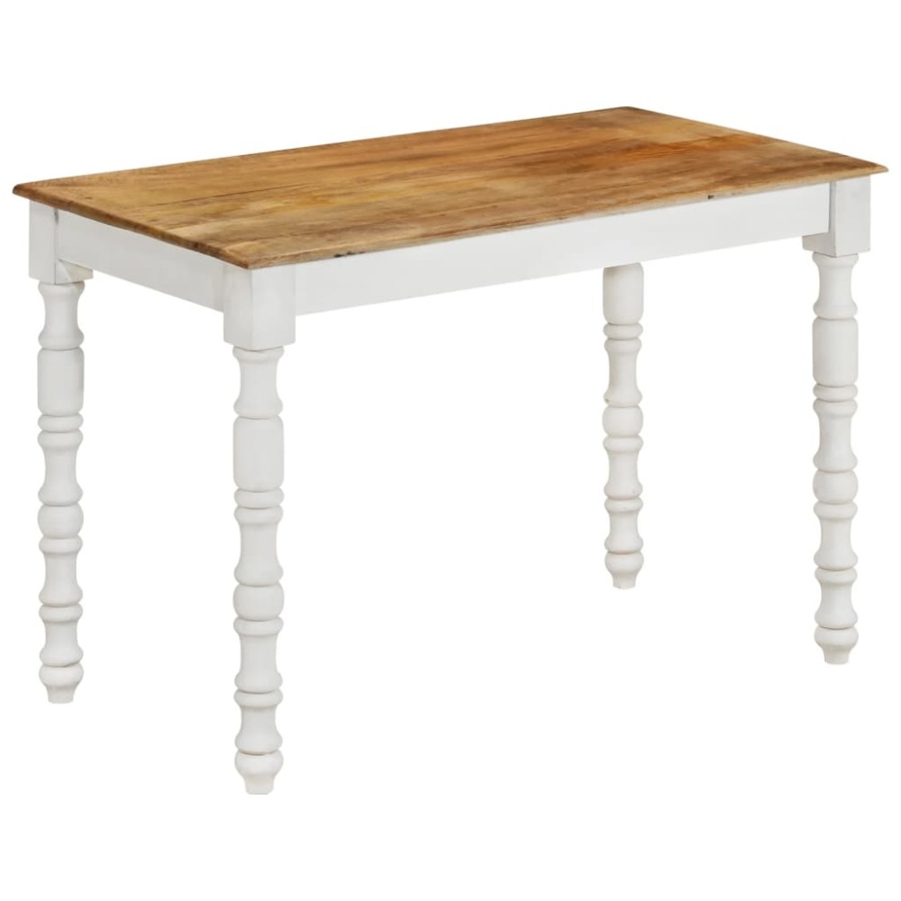 vidaXL Τραπεζαρία 110x60x76cm από Μασίφ Ξύλο Μάνγκο 1 τεμ.