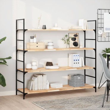 vidaXL Ράφια Κρεμαστά 3 τεμ. 160x40x2cm Ακατέργαστο Μασίφ Ξύλο Ακακίας