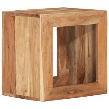 vidaXL Σκαμπό 40x30x40cm από Μασίφ Ξύλο Ακακίας 1 τεμ.