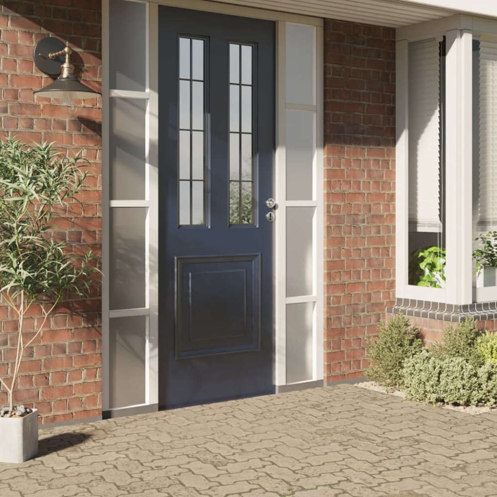 vidaXL Μεμβράνες Παραθύρων Ματ Γκρι PVC