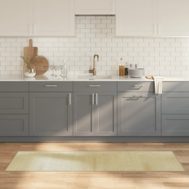 vidaXL Χαλί Ορθογώνιο Ανοιχτό Φυσικό 60x200cm Μπαμπού
