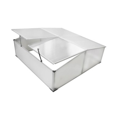 Χαμηλό Θερμοκήπιο 4 Πορτάκια 108x41x110 cm