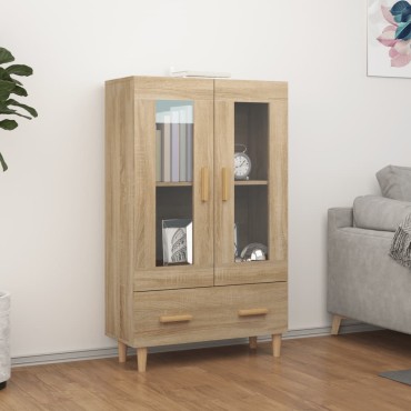 vidaXL Ντουλάπα Sonoma Δρυς 70x31x115cm από Επεξεργασμένο Ξύλο 1 τεμ.