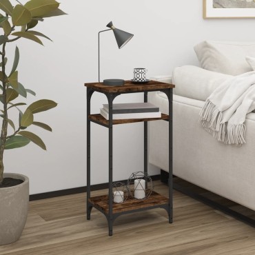 vidaXL Βοηθητικό Τραπέζι Καπνιστή Δρυς 40x30x75cm Επεξεργασμένο Ξύλο 1 τεμ.