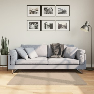 vidaXL Χαλί HUARTE με Κοντό Πέλος Μαλακό/ Πλενόμενο 120x120cm