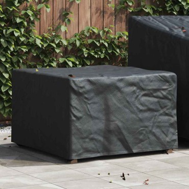vidaXL Κάλυμμα επίπλων Μαύρο 82x82x50cm Υφασμα Oxford 210D 1 τεμ.