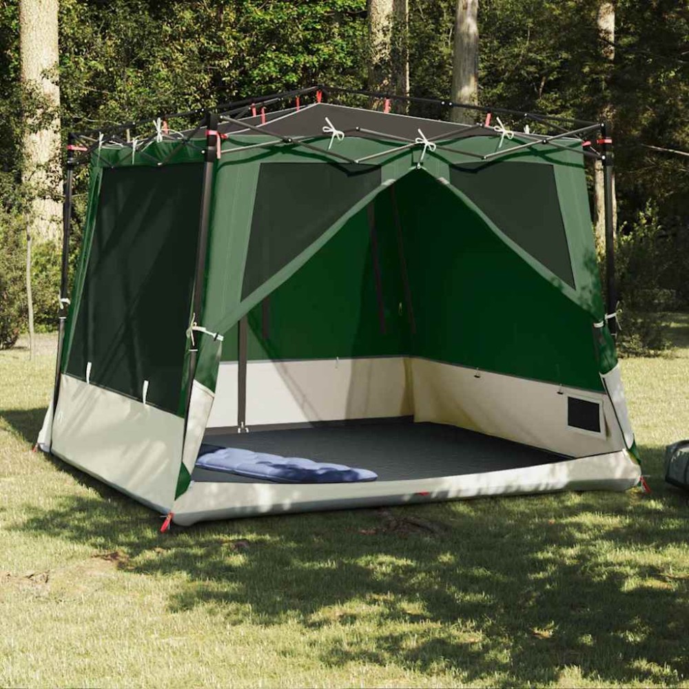 vidaXL Εσωτερική σκηνή με στέγη Πράσινο 291 x 291 x 240 εκ. ταφτάς