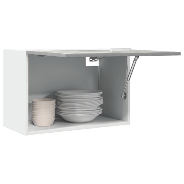 vidaXL Κρεμαστό Ντουλάπι "Lyon" Γκρι Σκυρόδεμα 60x31x40cm από Τεχνητό Ξύλο 1 τεμ.