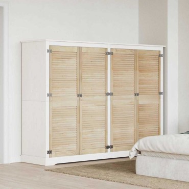 vidaXL Πόρτα Ντουλάπας με πόρτα 4 τμχ. Φυσικό 49,5 x 2,1 x 140,5 εκ