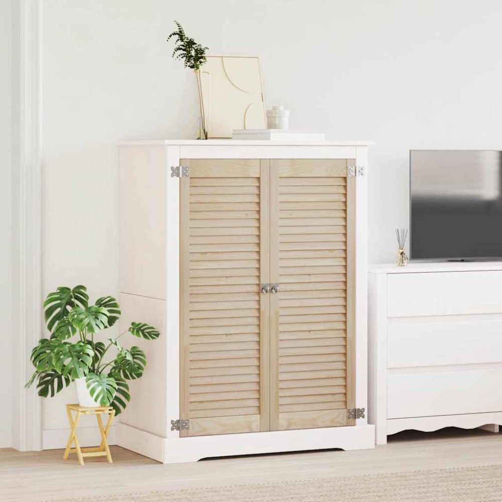vidaXL Πόρτα Ντουλάπας με πόρτα 2 τμχ. Φυσικό 110 x 2,1 x 39,5 cm