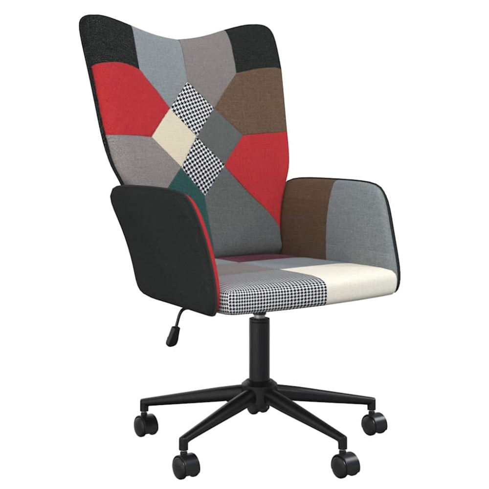vidaXL Πολυθρόνα Relax Σχέδιο Patchwork Υφασμάτινη 61,5x69x(94,5-102)cm 1 τεμ. vidaXL Πολυθρόνα Relax Σχέδιο Patchwork Υφασμάτινη 61,5x69x(94,5-102)cm 1 τεμ.