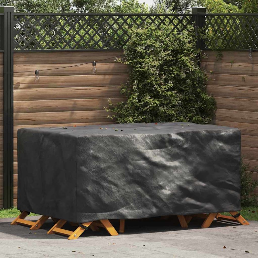 vidaXL Κάλυμμα επίπλων Μονόχρωμο Μαύρο 170x100x70cm 210D 1 τεμ.