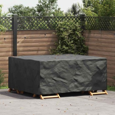 vidaXL Κάλυμμα επίπλων Μονόχρωμο Μαύρο 200x160x70cm 210D 1 τεμ.