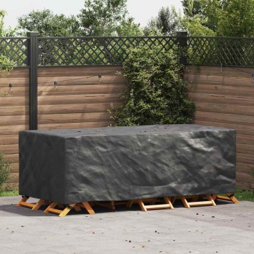 vidaXL Κάλυμμα επίπλων Μονόχρωμο Μαύρο 229x113x73cm 210D 1 τεμ.
