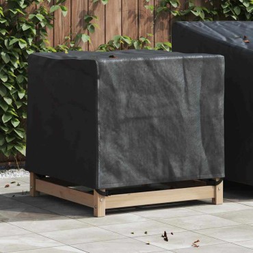 vidaXL Κάλυμμα επίπλων Μαύρο 64x64x65cm Ύφασμα Oxford 210D 1 τεμ.