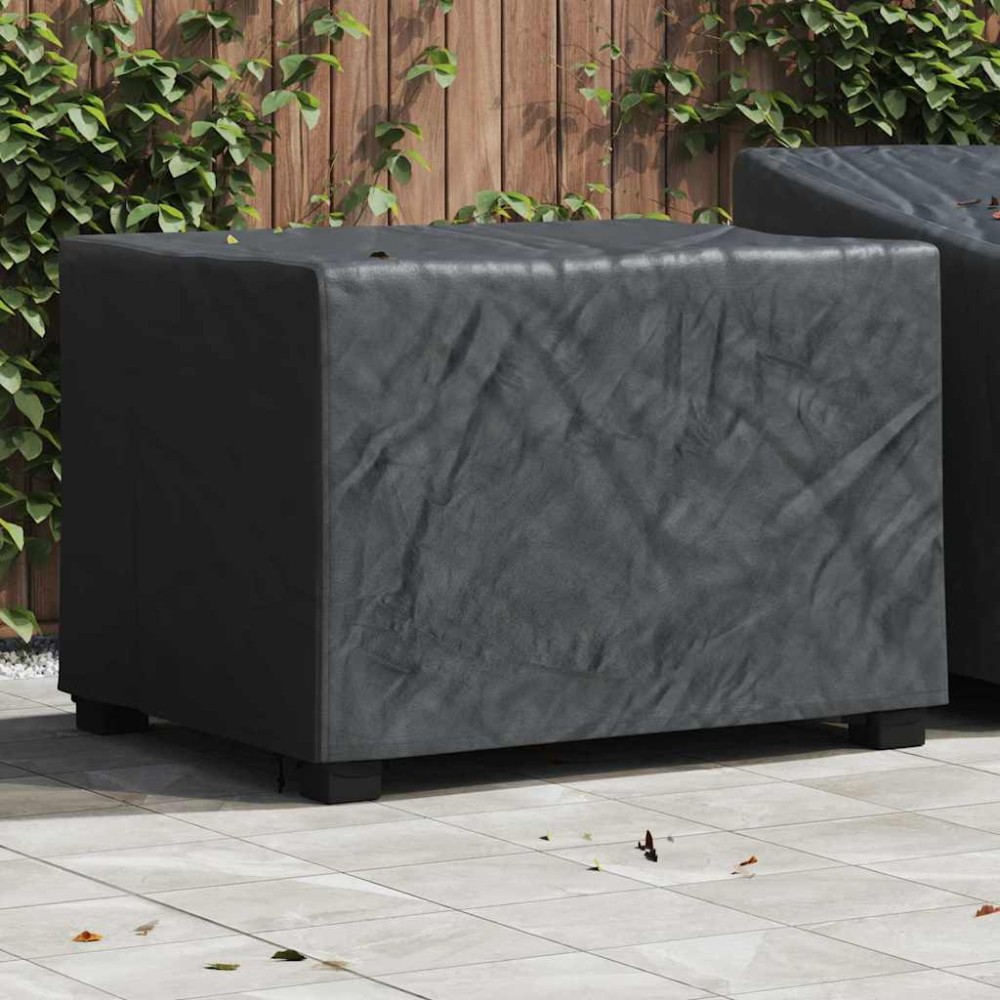 vidaXL Κάλυμμα επίπλων Μαύρο 110x84x70cm Ύφασμα Oxford 210D 1 τεμ.
