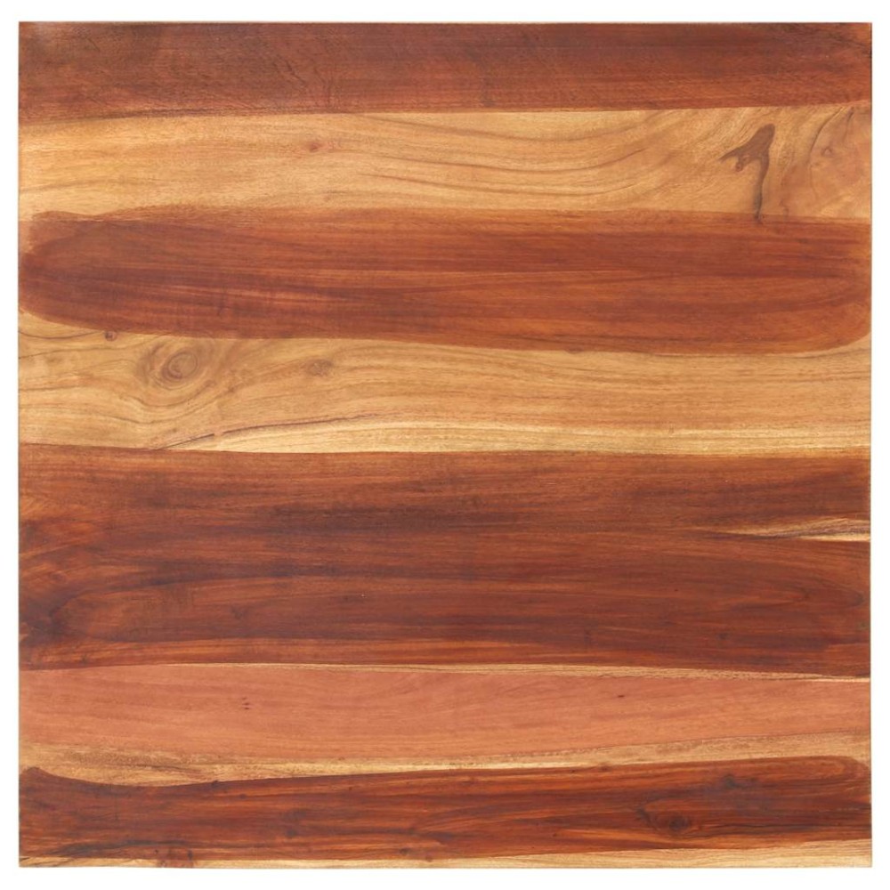 vidaXL Επιφάνεια Τραπεζιού 25-27 χιλ. 70x70cm Ξύλο Ακακίας 1 τεμ.