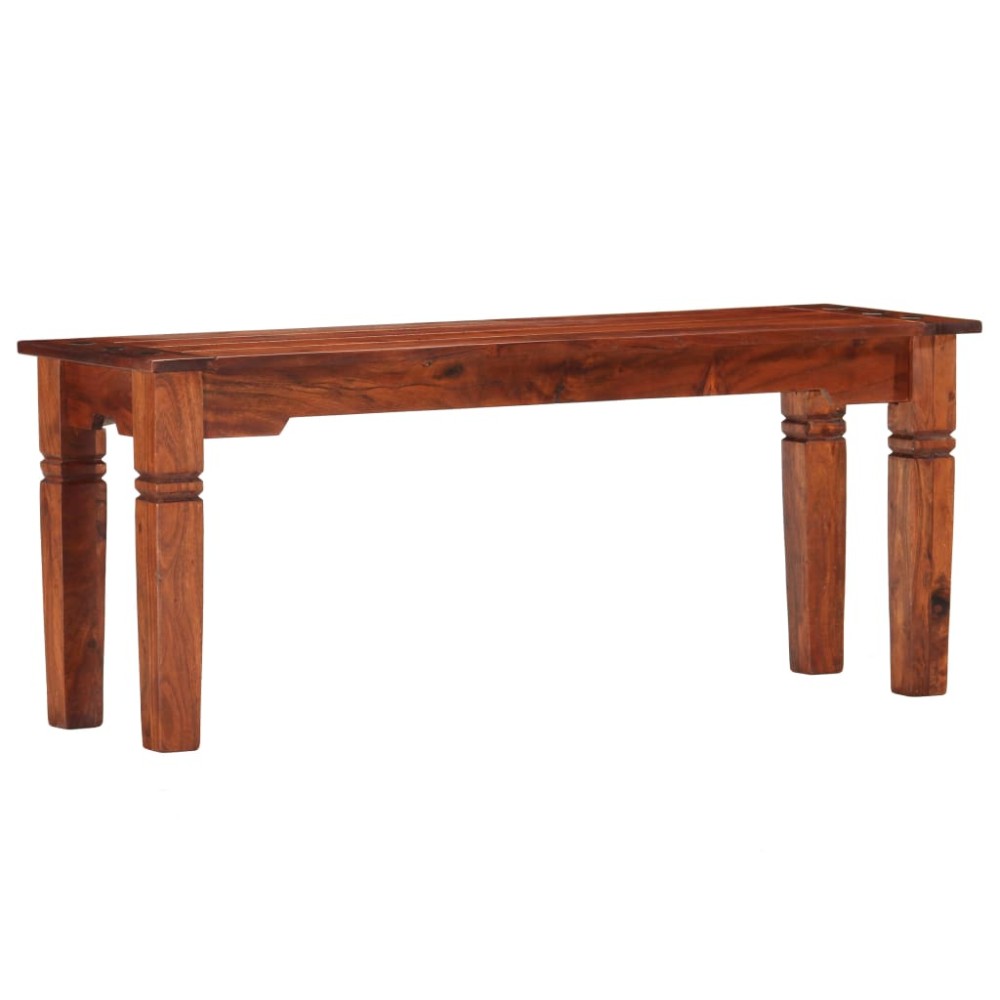 vidaXL Πάγκος από Μασίφ Ξύλο Ακακίας 110x35x45cm 1 τεμ.