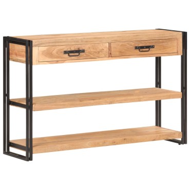vidaXL Κονσόλα 120x30x75cm από Μασίφ Ξύλο Ακακίας 1 τεμ.