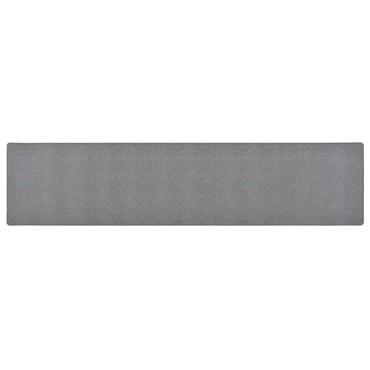 vidaXL Χαλί Διάδρομος Σκούρο Γκρι 80x400cm