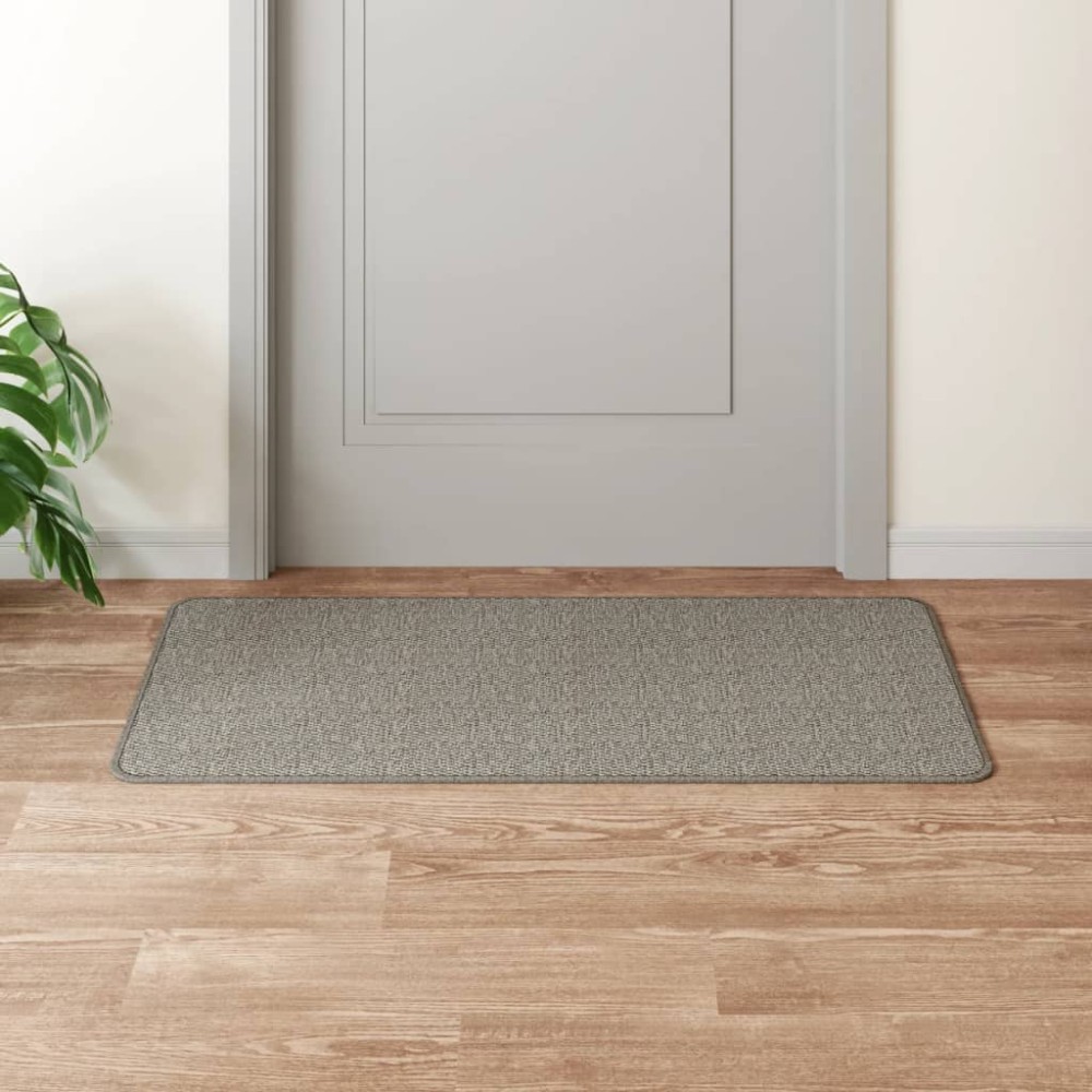 vidaXL Χαλί Διάδρομος Εμφάνιση Σιζάλ Ασημί 50x100cm