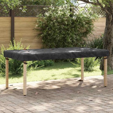 vidaXL Κάλυμμα Τραπέζι 202x102x15cm ύφασμα Ορθογώνιος Αδιάβροχο 1 τεμ.