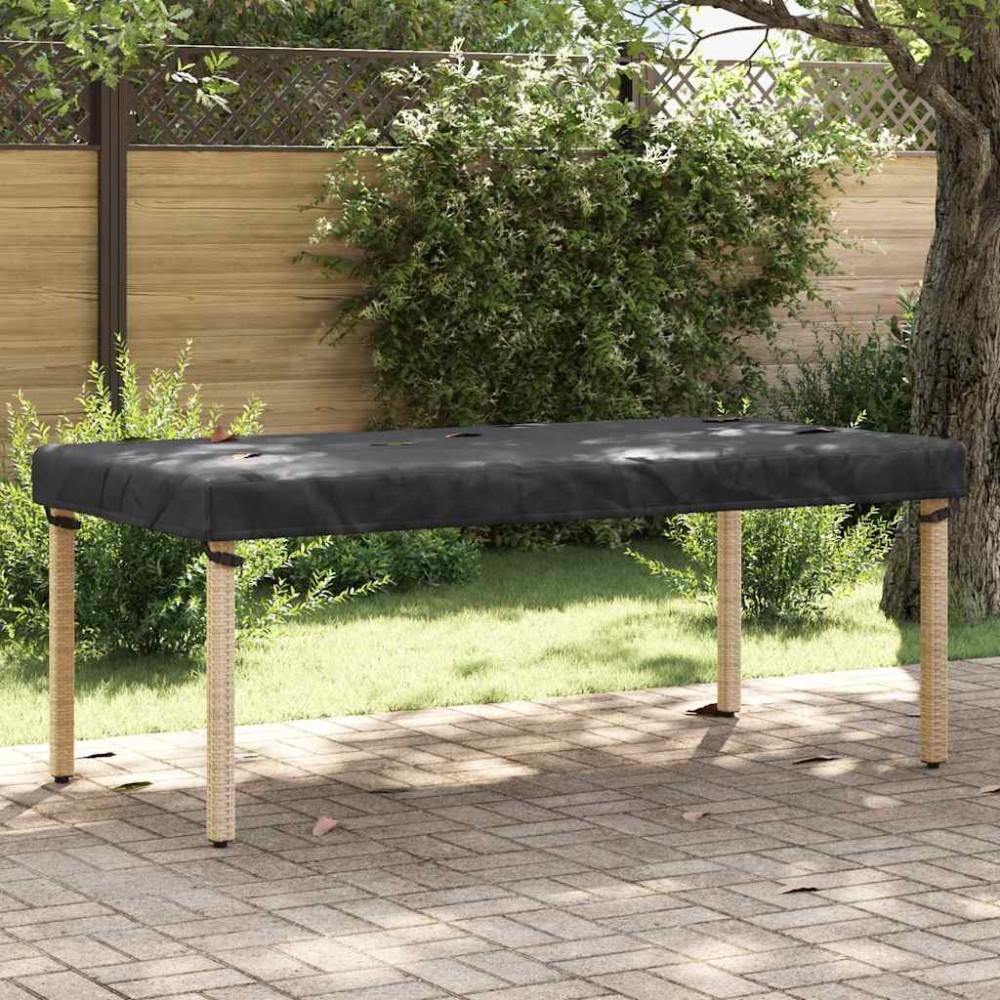 vidaXL Κάλυμμα Τραπέζι 202x102x15cm ύφασμα Ορθογώνιος Αδιάβροχο 1 τεμ.