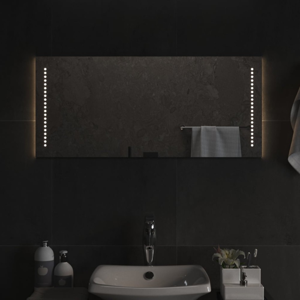vidaXL Καθρέφτης Μπάνιου με LED 40x90 εκ.