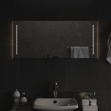vidaXL Καθρέφτης Μπάνιου με LED 40x90 εκ.
