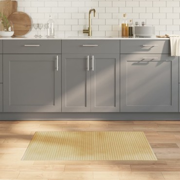 vidaXL Χαλί Ορθογώνιο Ανοιχτό Φυσικό 60x100cm Μπαμπού