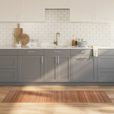 vidaXL Χαλί Ορθογώνιο Φυσικό 60x200cm Μπαμπού