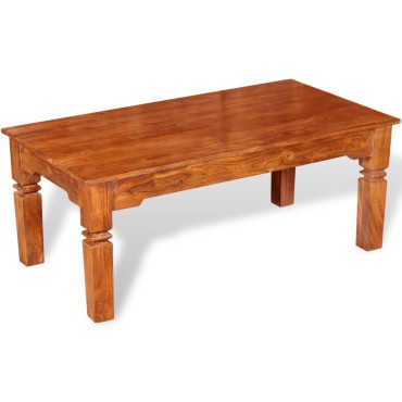 vidaXL Τραπεζάκι Σαλονιού 110x60x45cm από Μασίφ Ξύλο 1 τεμ.
