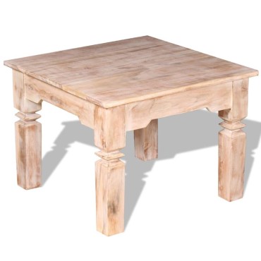 vidaXL Τραπεζάκι Σαλονιού 60x60x45cm από Ξύλο Ακακίας 1 τεμ.