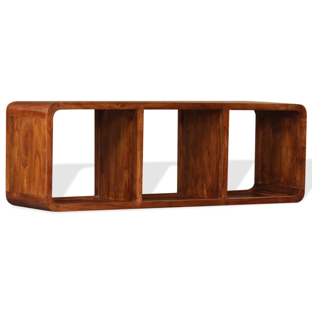 vidaXL Έπιπλο Τηλεόρασης 120x30x40cm Μασίφ Ξύλο με Μελί Φινίρισμα