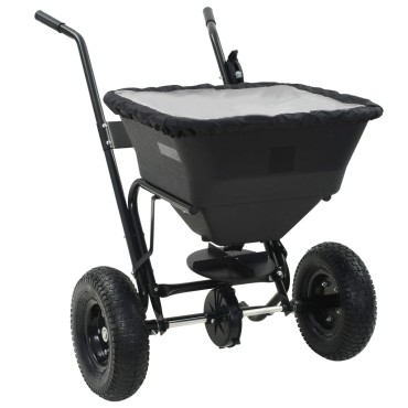 vidaXL Διανομέας Αλατιού Ώθησης 45 L 106 x 73 x 76 εκ. από PVC/Ατσάλι