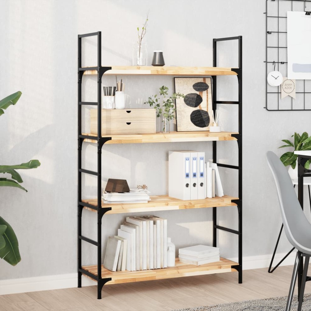 vidaXL Ράφι Κρεμαστό 100x30x4cm Ακατέργαστο Μασίφ Ξύλο Ακακίας 1 τεμ.